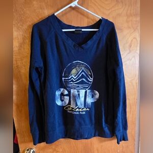 💥💥Blue Glacier Park Sweatshirt